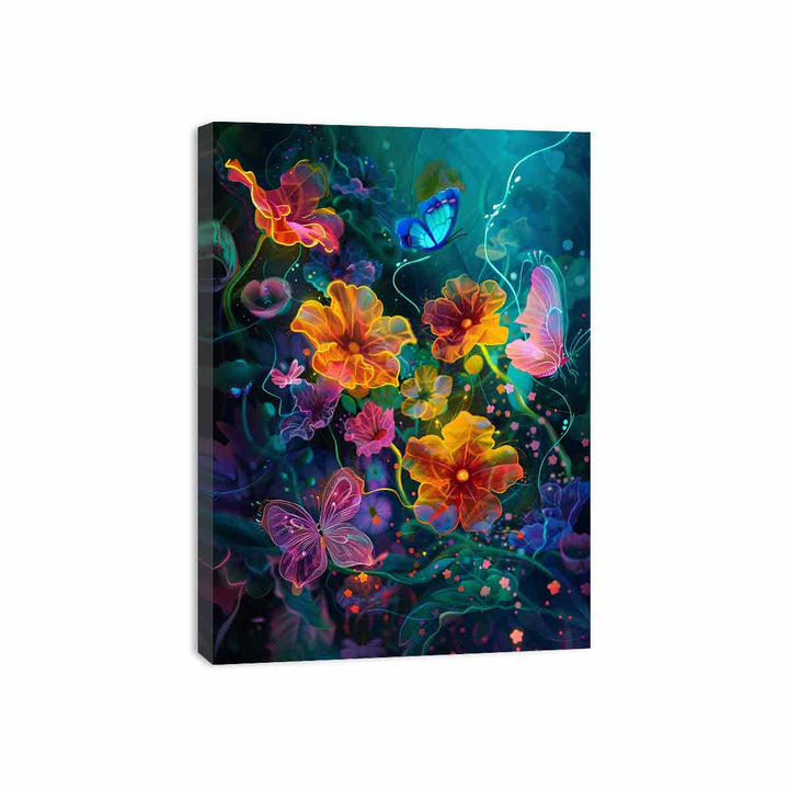 Cosmic Garden  Canvas Print