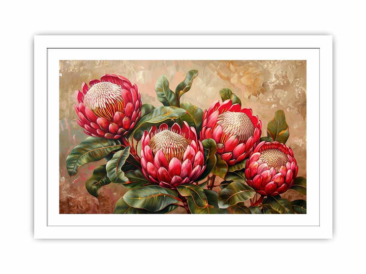 Waratah  Streched canvas