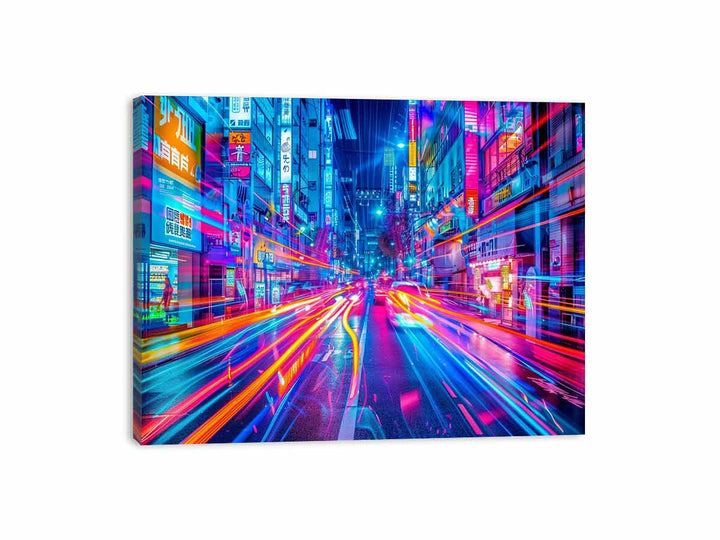 Mystical Road Canvas Print