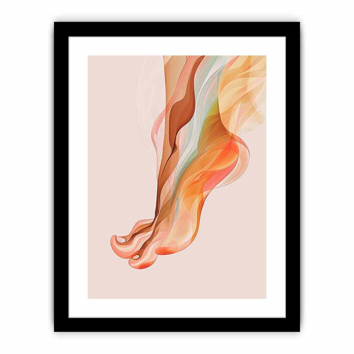 Fire Walk  Art Print