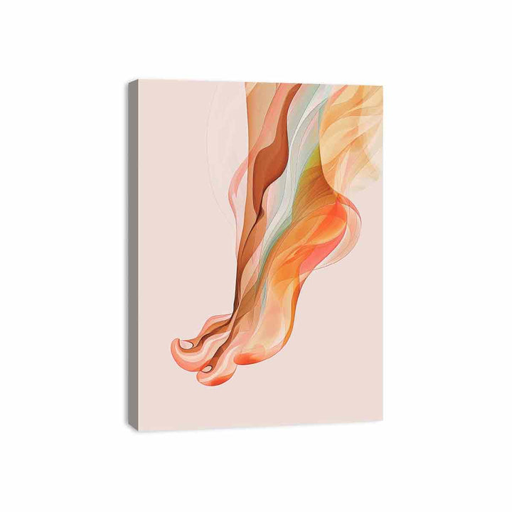 Fire Walk Canvas Print