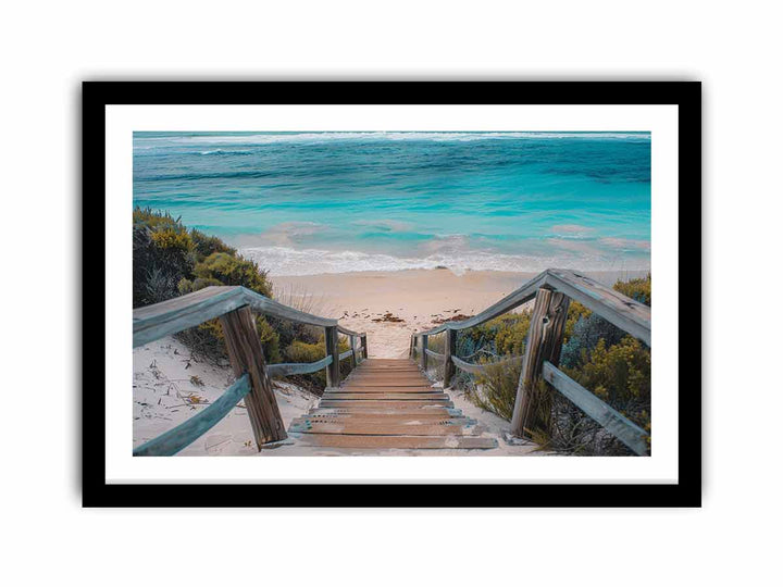 Walkway To Beach   Art Print