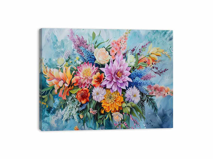 Beautiful Local Flowers Canvas Print