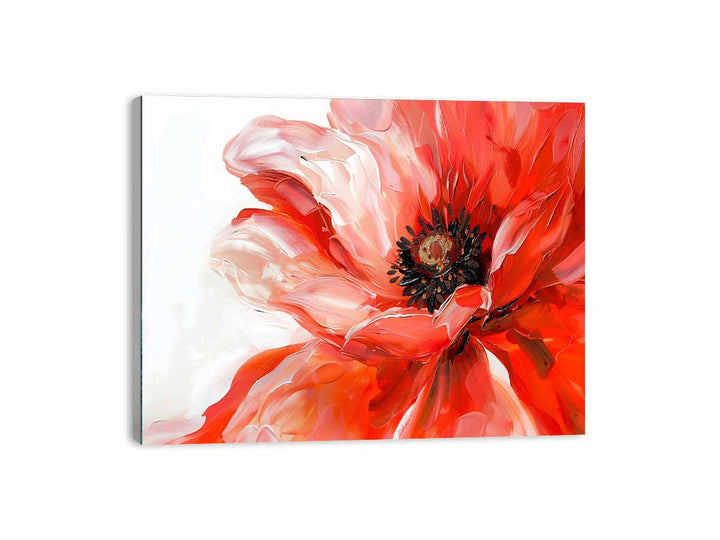 Red Flower  Canvas Print