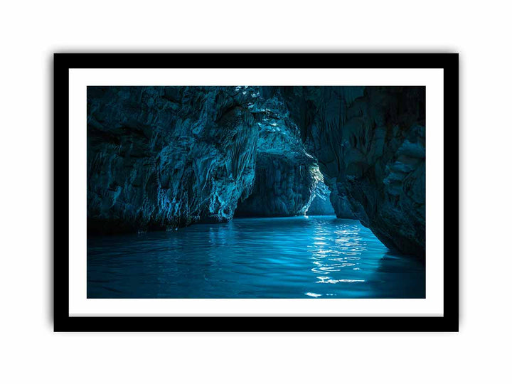 Blue Grotto Capri  Art Print