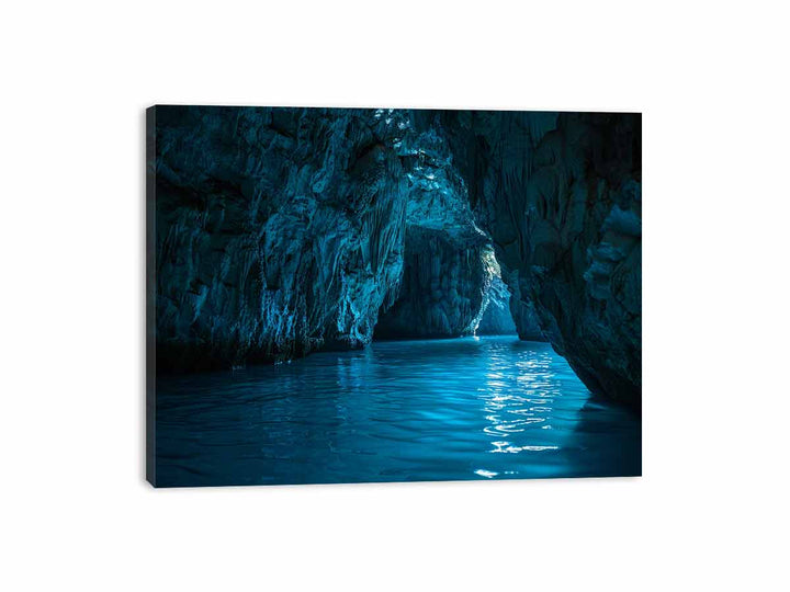 Blue Grotto Capri Canvas Print