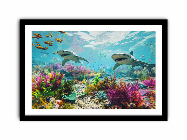 Underwater Fish  Art Print