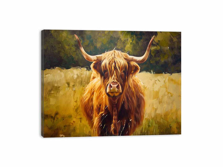 Scottish Highland  Canvas Print