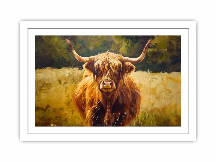 Scottish Highland  Streched canvas