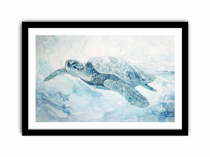 Ice Turtle   Art Print