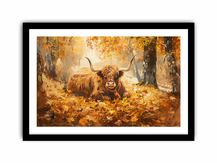 Lonely Highland  Art Print