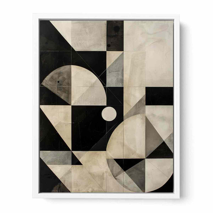 Geometric  Framed Print