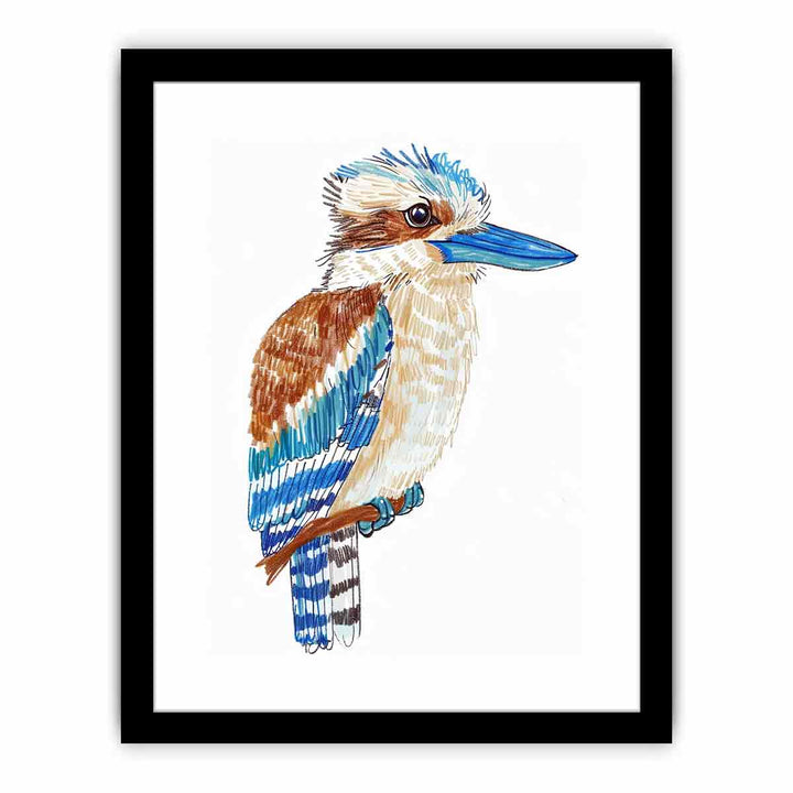 Cute Kookaburra   Art Print