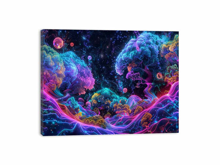 Explosion  Canvas Print