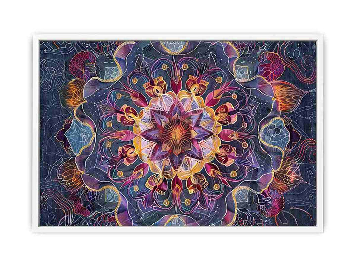 Intricate Mandala Framed Print