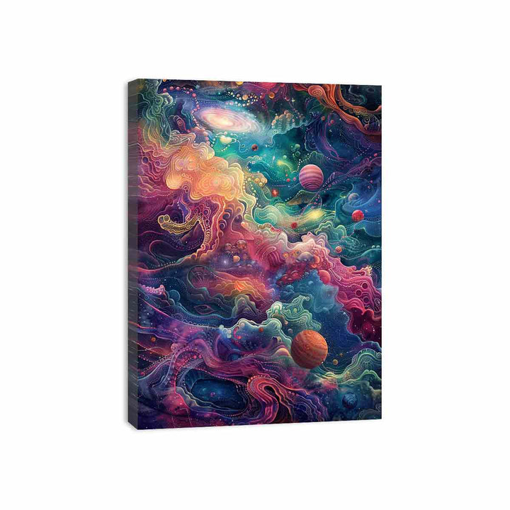 Abstract Universe Canvas Print