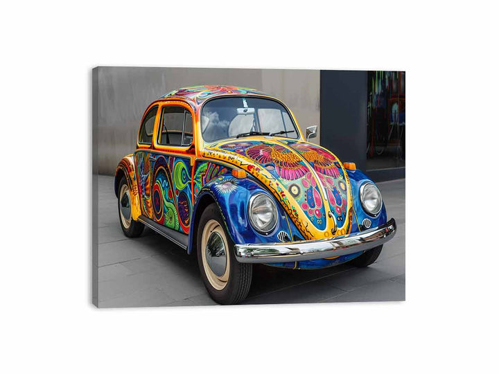 Volkswagen Beetle Canvas Print