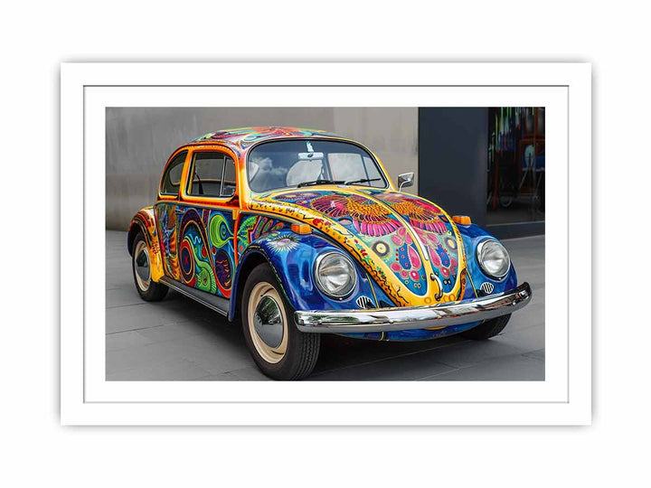 Volkswagen Beetle Streched canvas