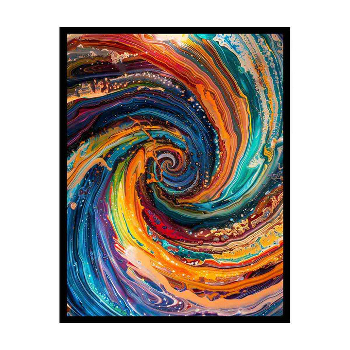 Vibrant Swirl  Painting