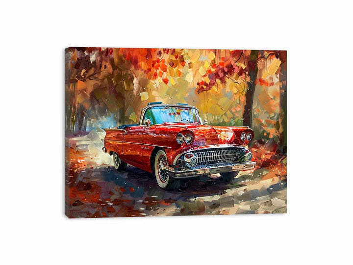 Vinatge Drive Canvas Print