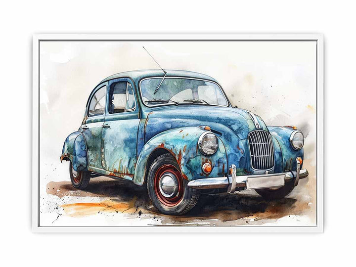 Morris Minor Car  Framed Print