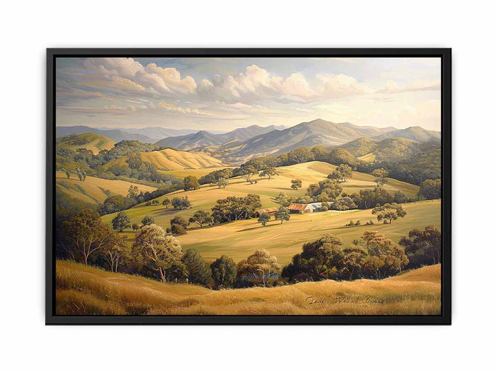 Aussie Landscape   Painting