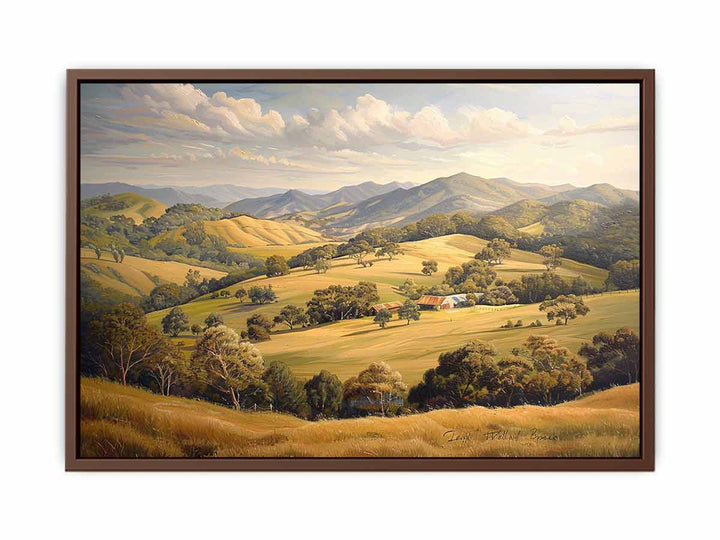 Aussie Landscape   Poster