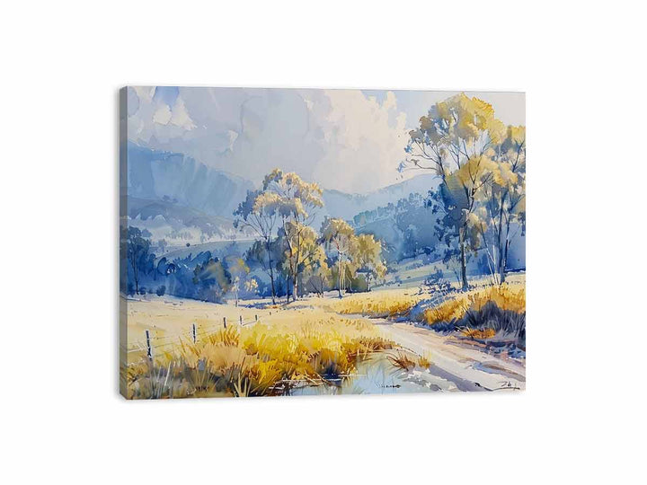 Aussie Landscape  Canvas Print