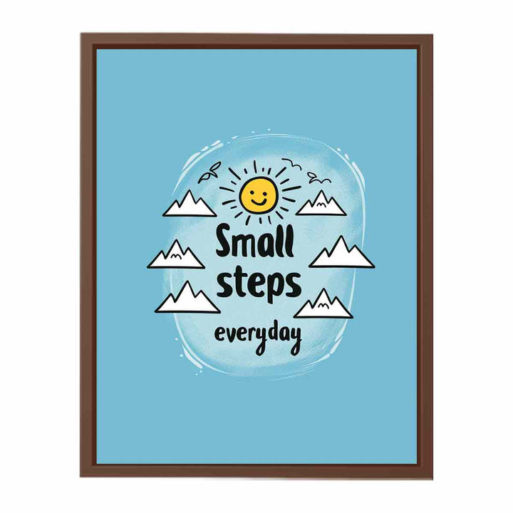 Small Steps Everyday  Poster