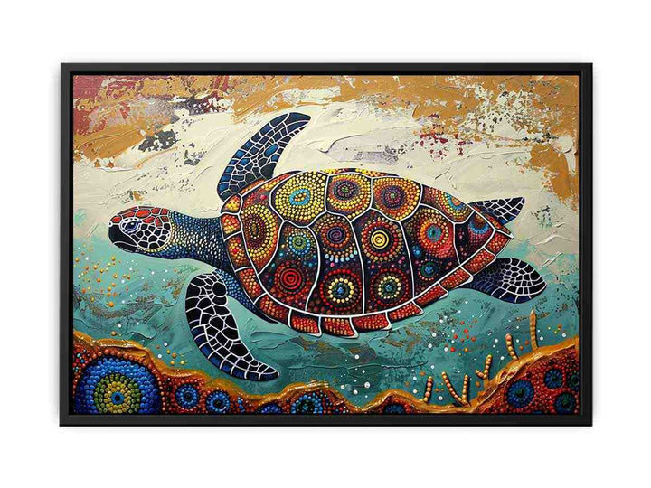 Beautiful Turtle   Painting