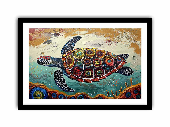 Beautiful Turtle   Art Print