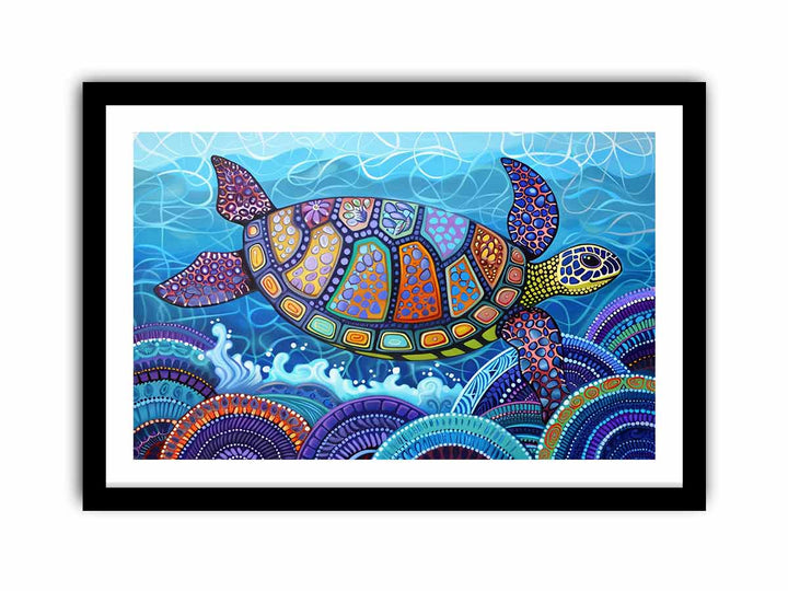 Beautiful Turtle   Art Print