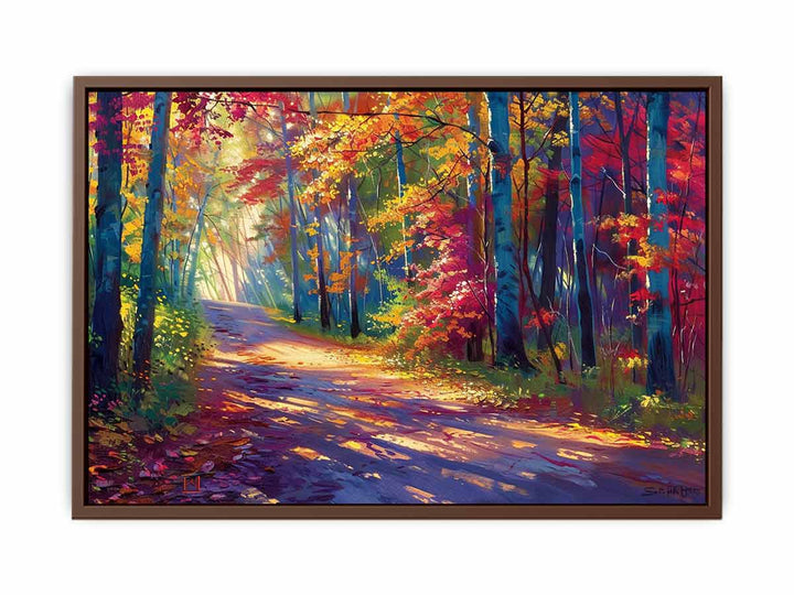 Autumn Trees  Poster