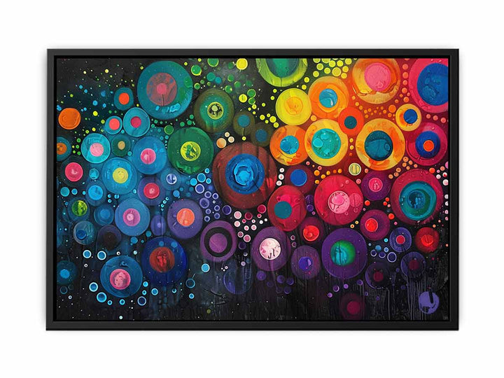 Abstract Circles   Painting