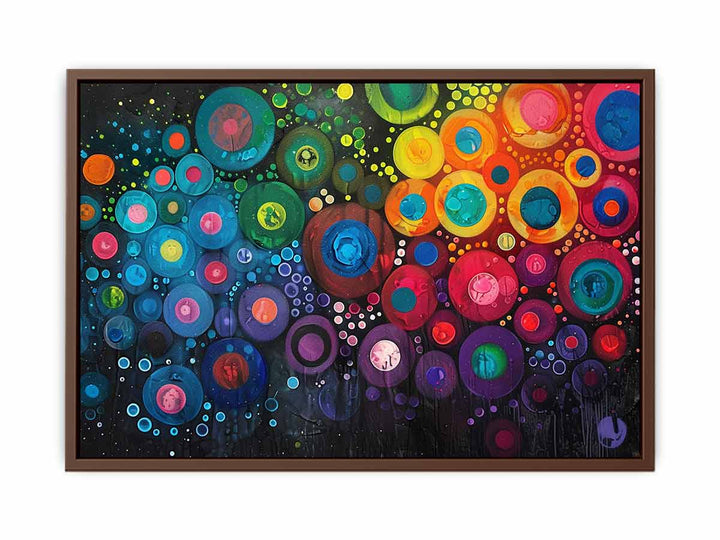 Abstract Circles   Poster