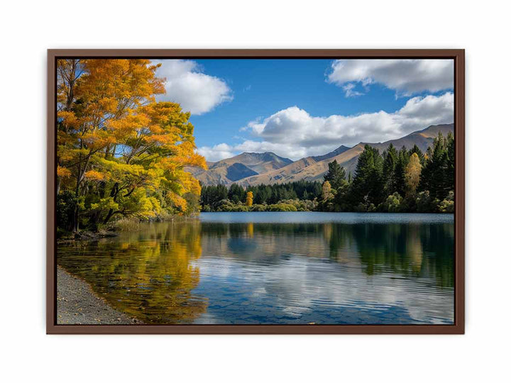 Lake Benmore New Zealand  Poster