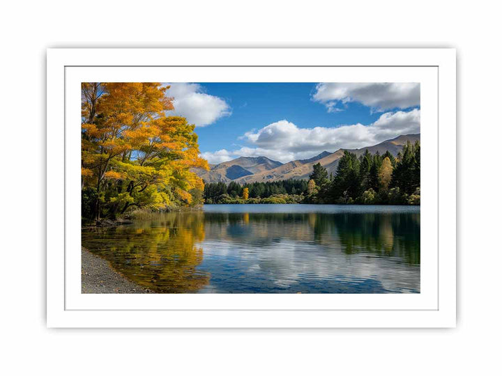 Lake Benmore New Zealand Streched canvas