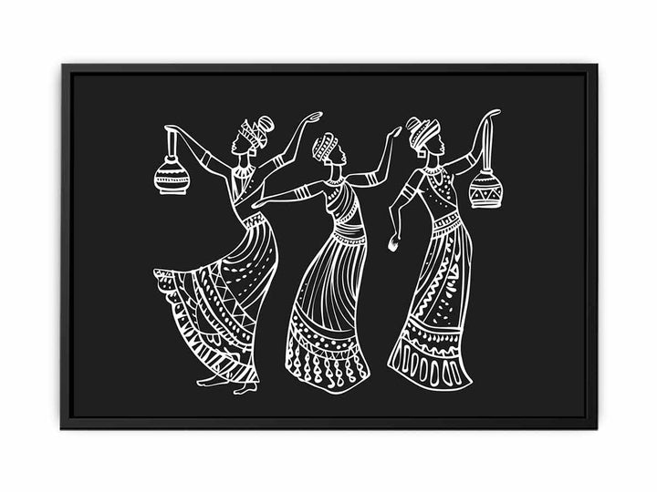 Triabal Dance  Painting