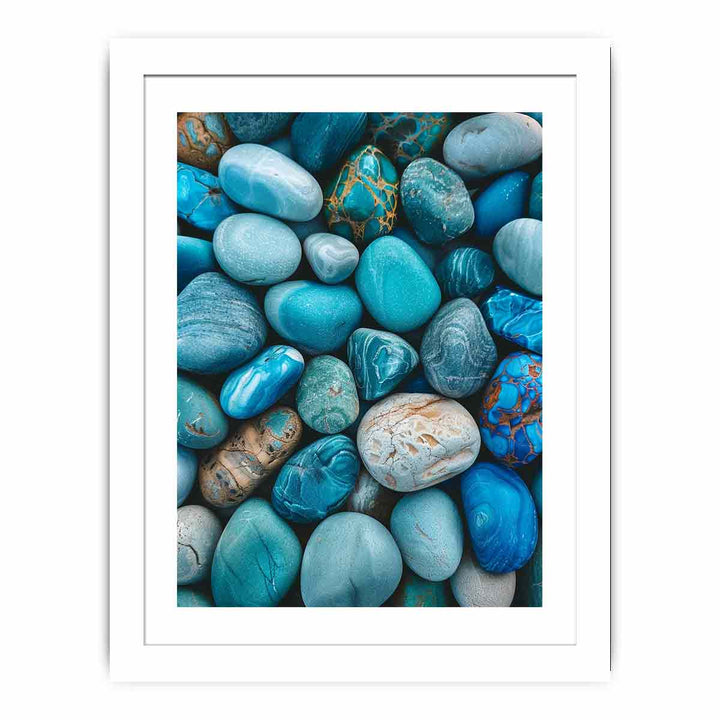 Pebbles Shell Streched canvas