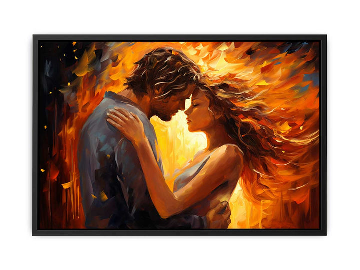 In Love Art Painting  canvas Print