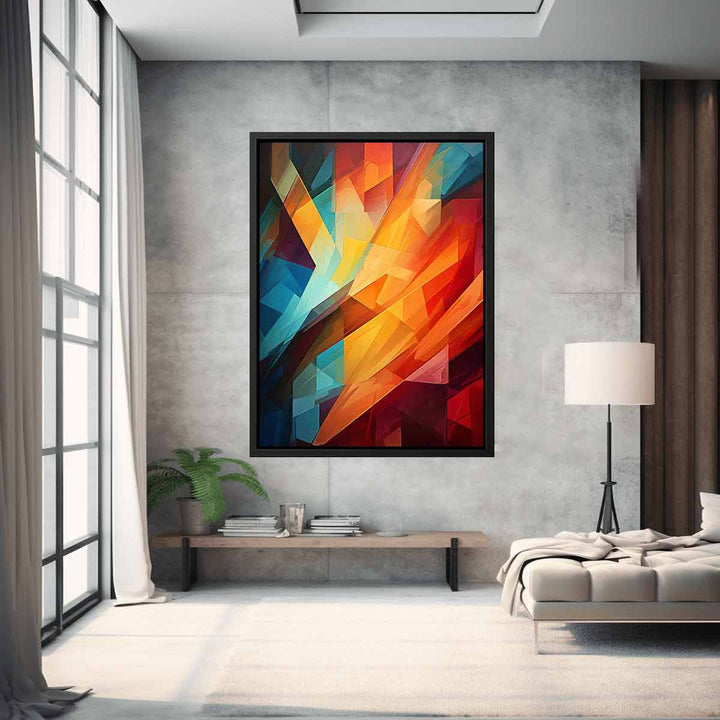 Gray Abstract Wall Art Print