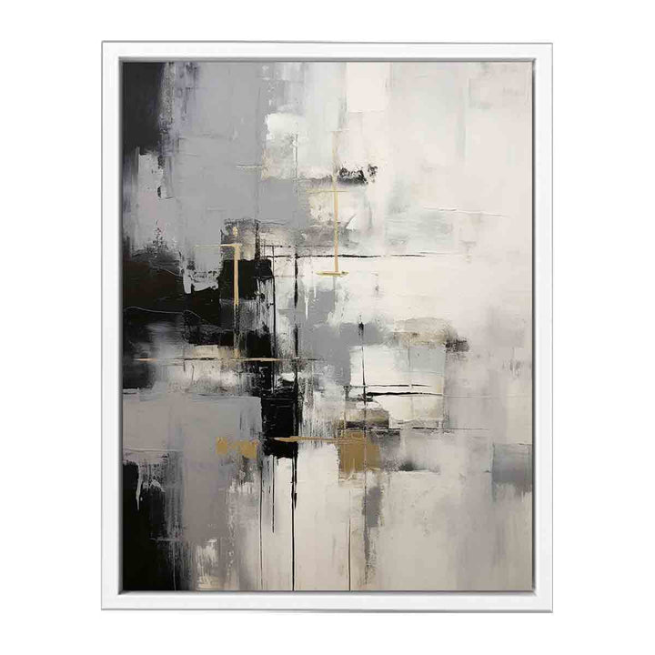 Gray Abstract Wall Art  Painting