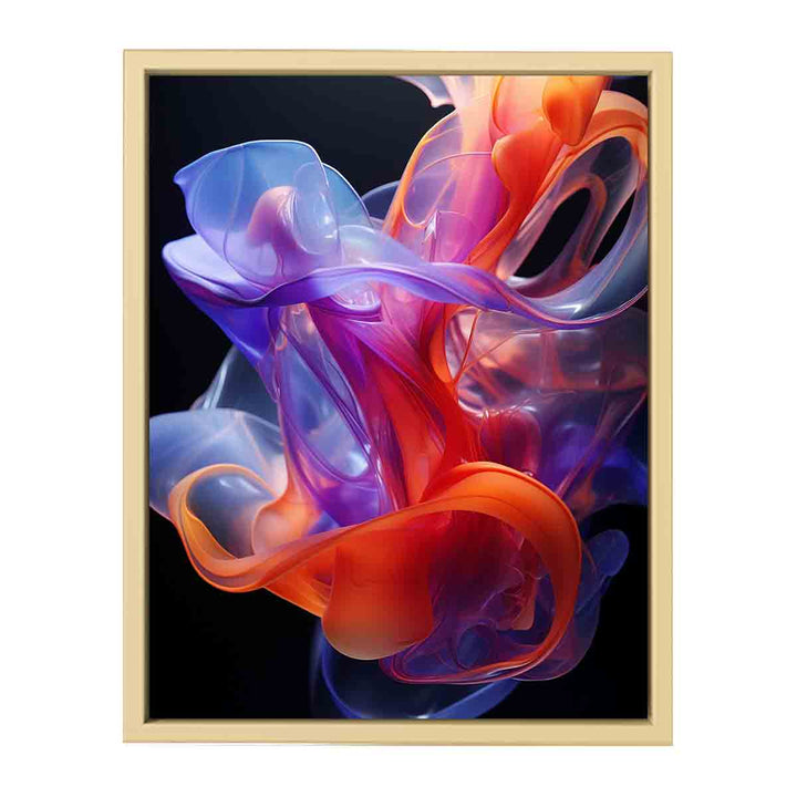 Cool Abstract Art framed Print