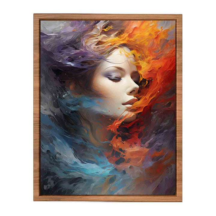 Cool Women Abstract Art  Painting