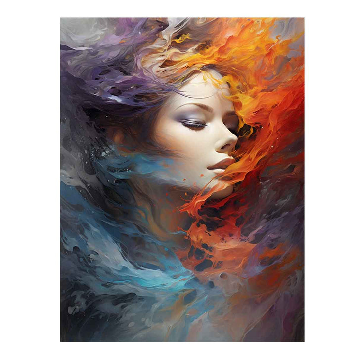 Cool Women Abstract Art