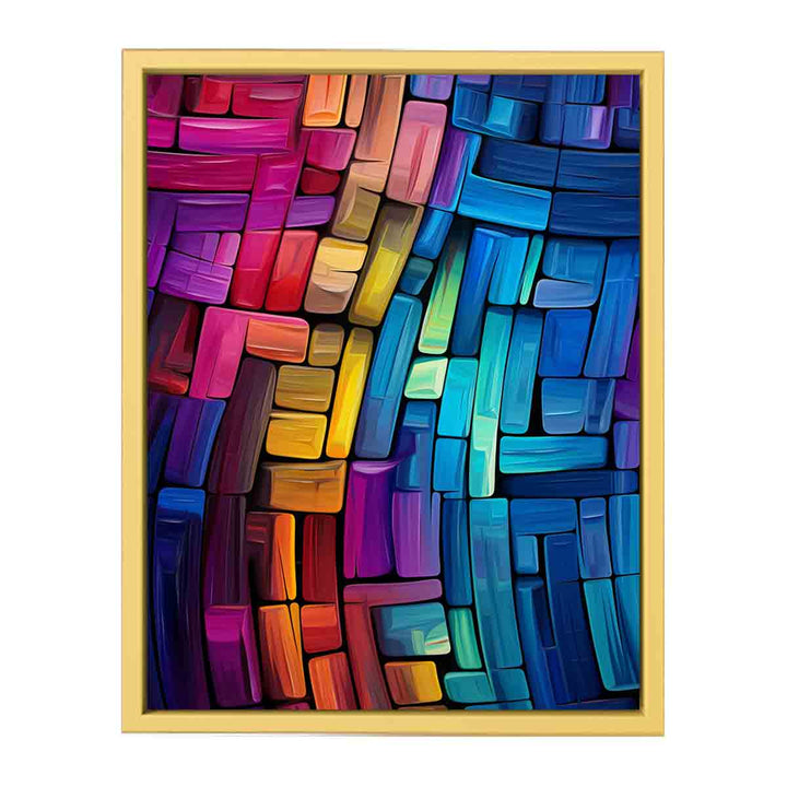 Office Abstract Artwork framed Print