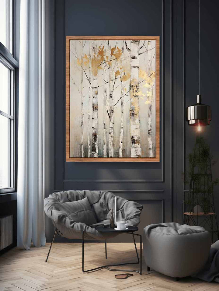 Birch Tree Art print