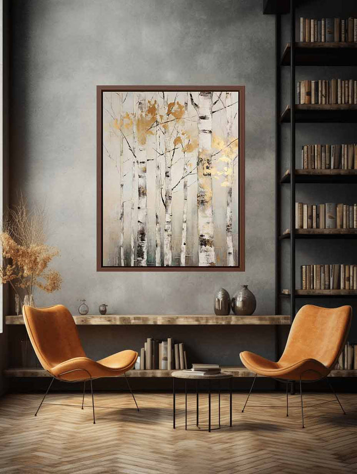 Birch Tree Art print