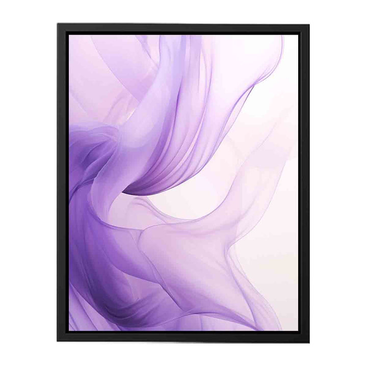 Abstract Art Purple  canvas Print