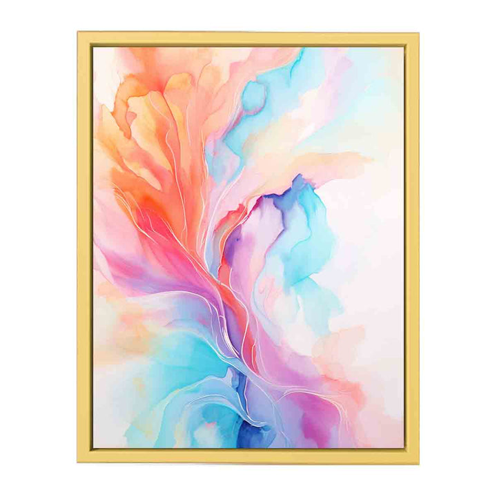 Pretty Abstract Modern Art framed Print